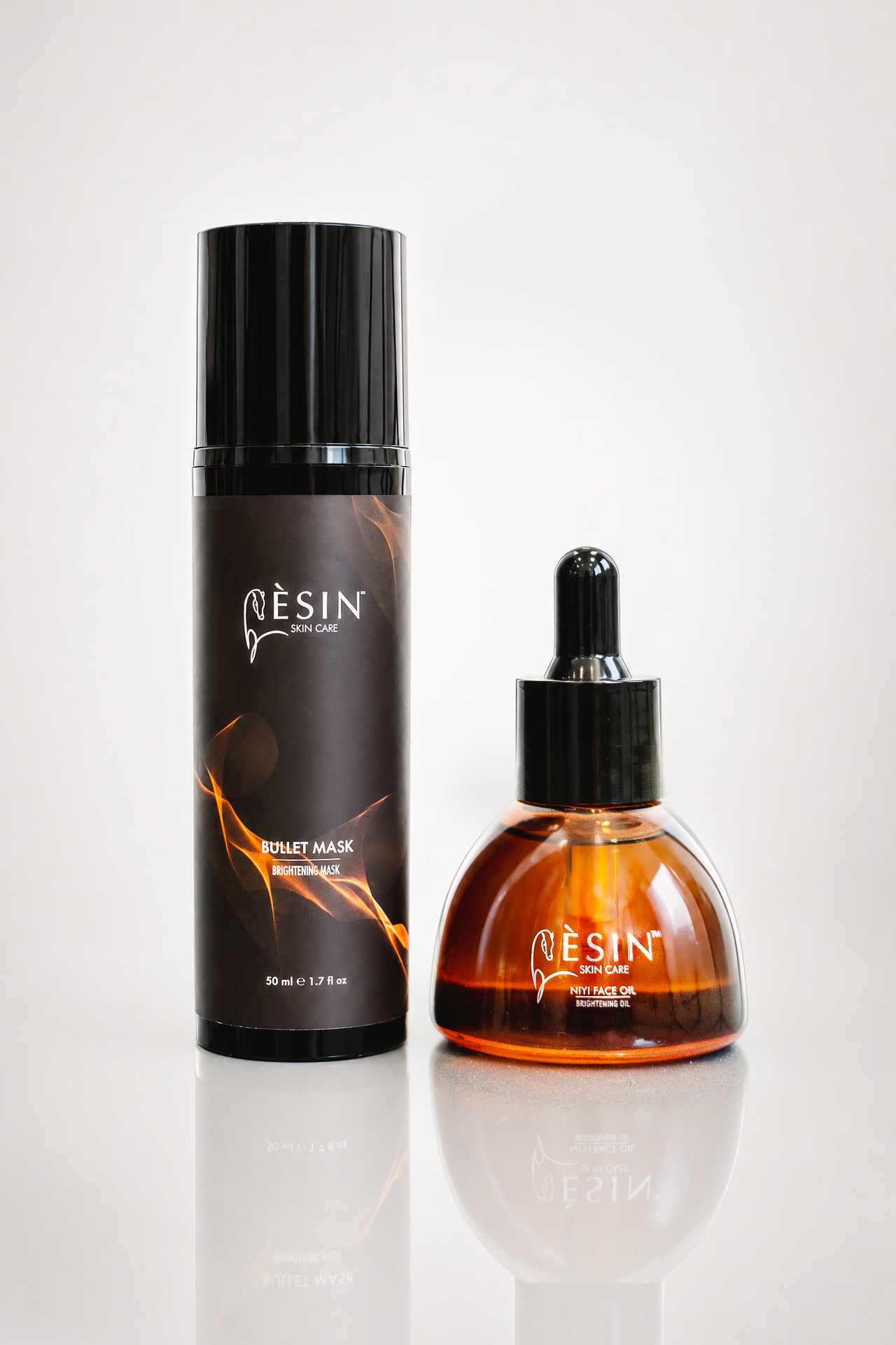 The Èsín Niyi Face Oil and Bullet Mask
